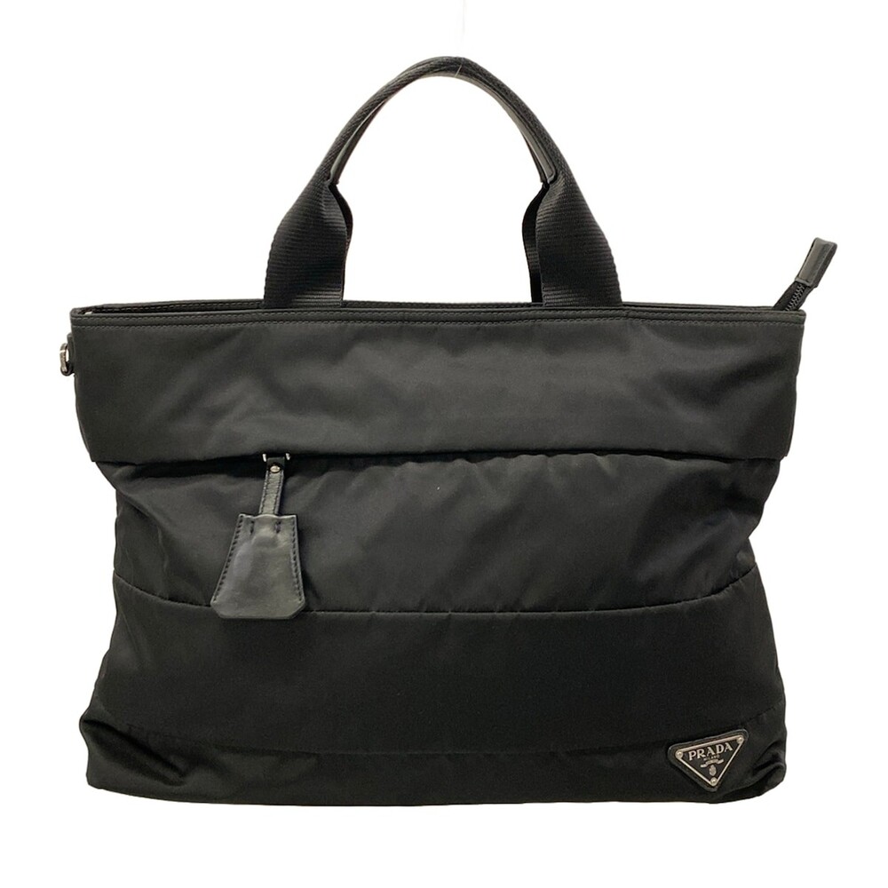 Prada Black Nylon Handbag #368641P81B